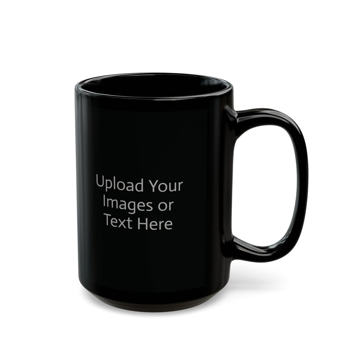 Customizable Black Mug (11oz, 15oz)