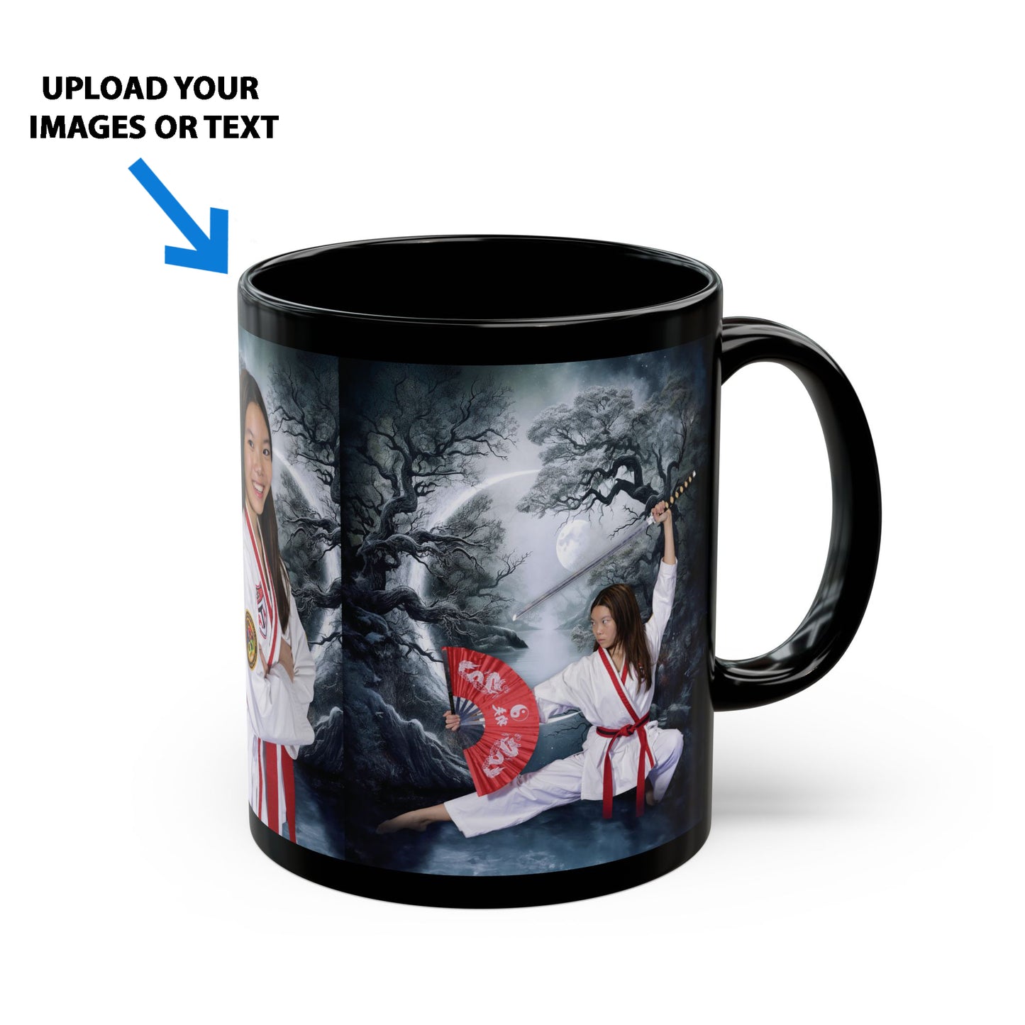 Customizable Black Mug (11oz, 15oz)