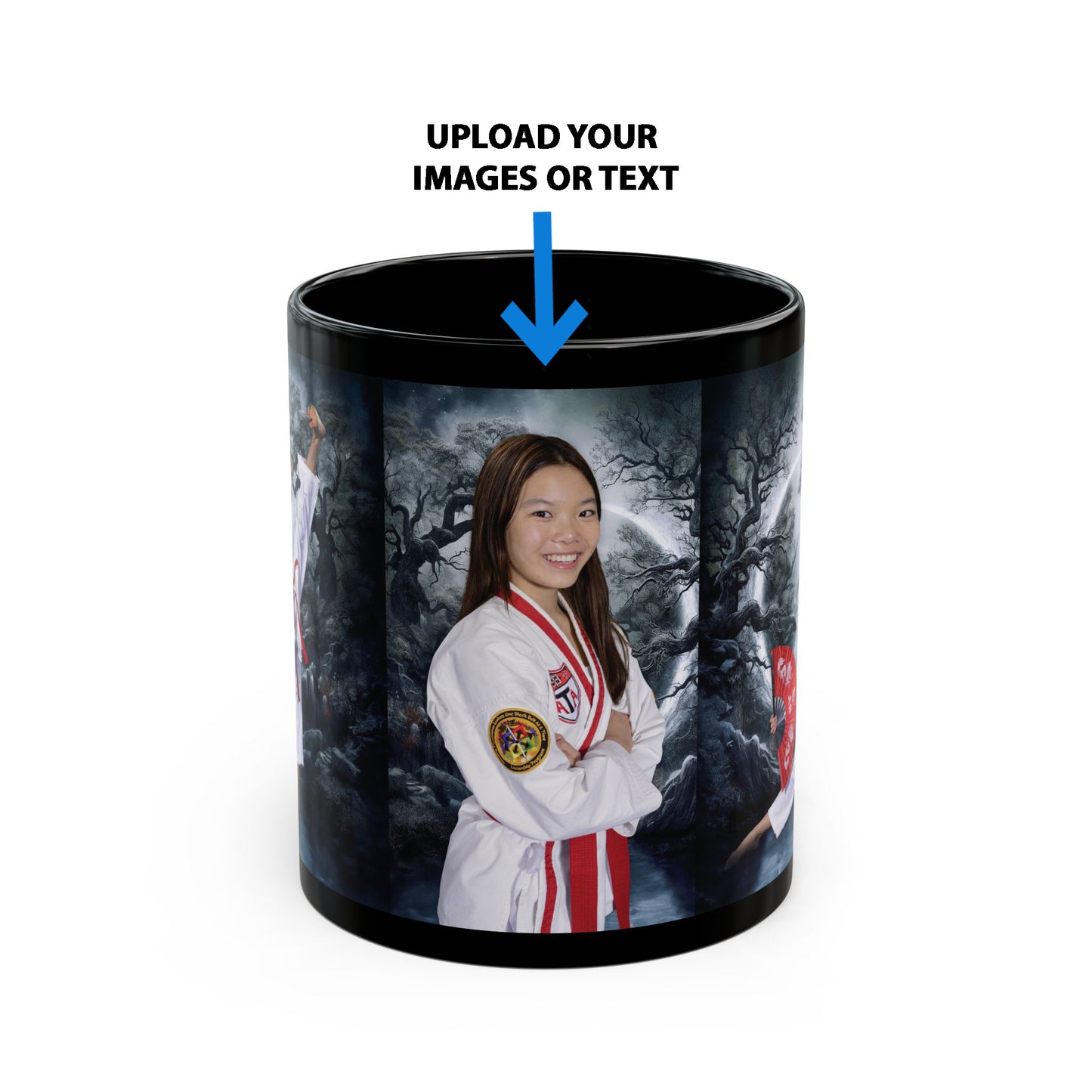 Customizable Black Mug (11oz, 15oz)