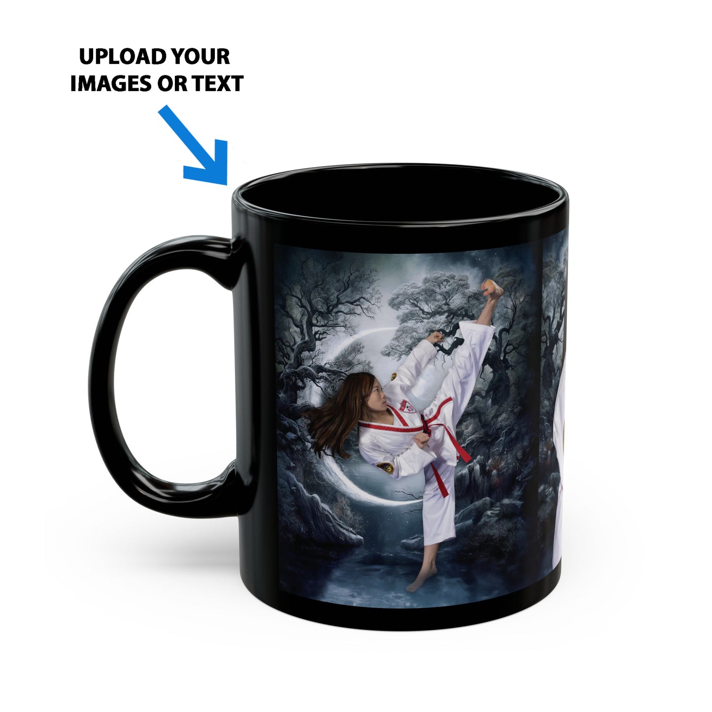 Customizable Black Mug (11oz, 15oz)
